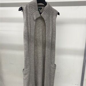 Ralph Lauren Gray Sleeveless Sweater Vest